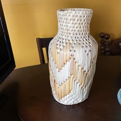 Wicker Vase