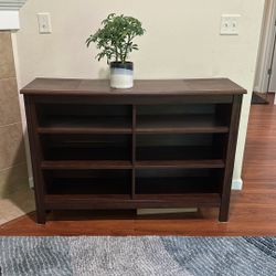 TV Console With 3 Shelves 