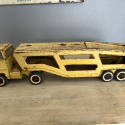 Metal Tonka Car Hauler. 
