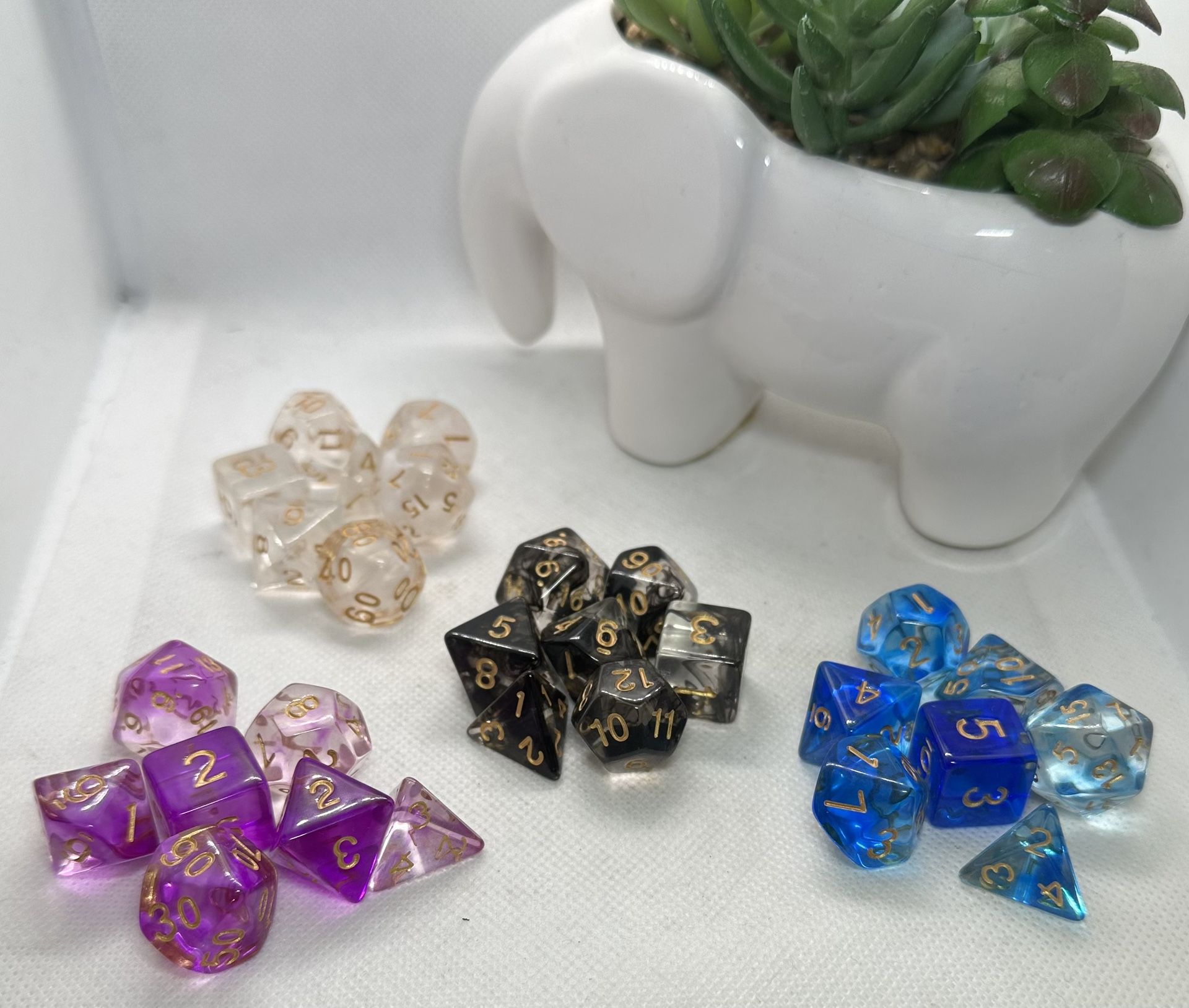 Poly DND Dice Set