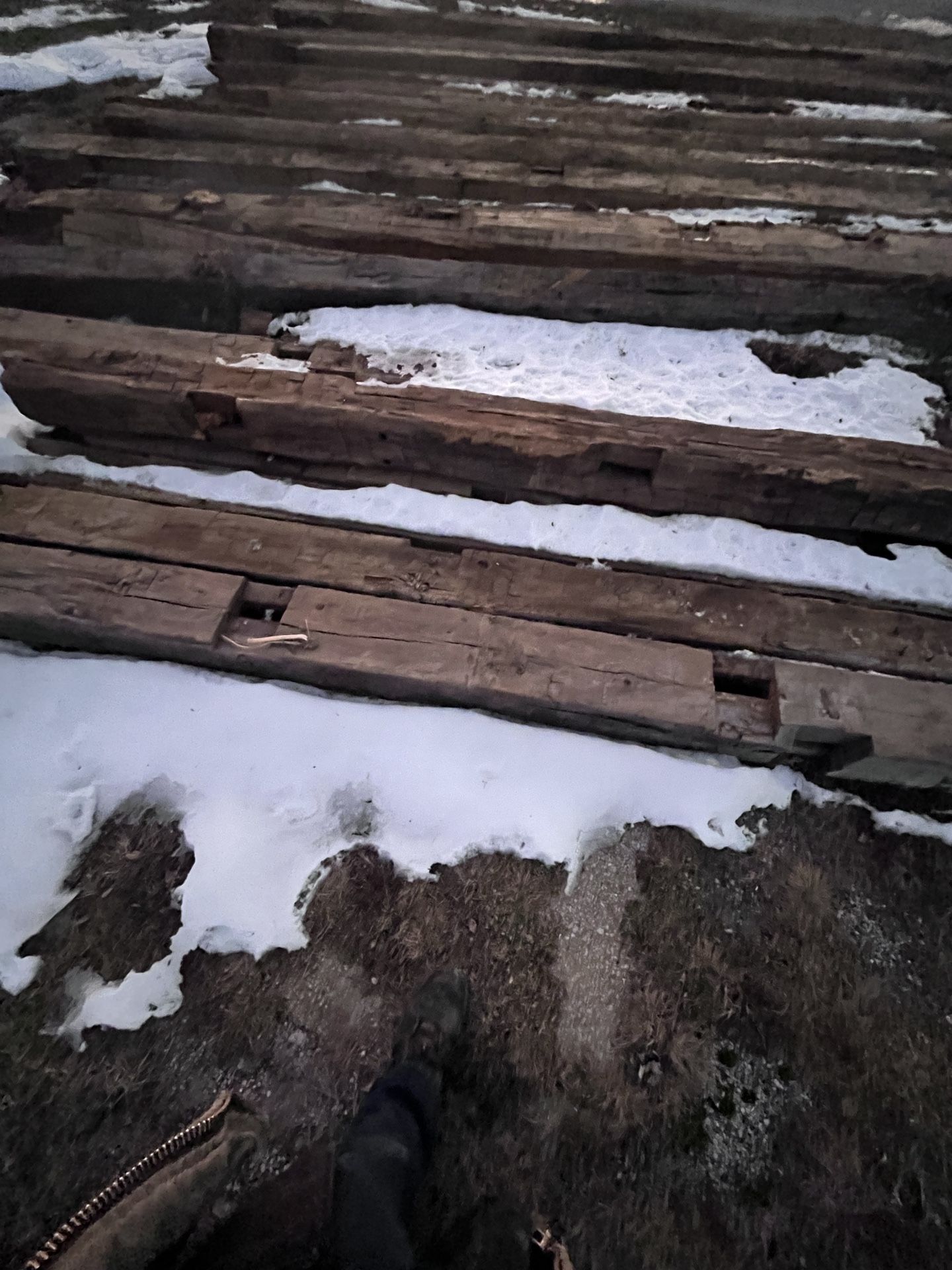 Hand Hewn Barn Wood Beams