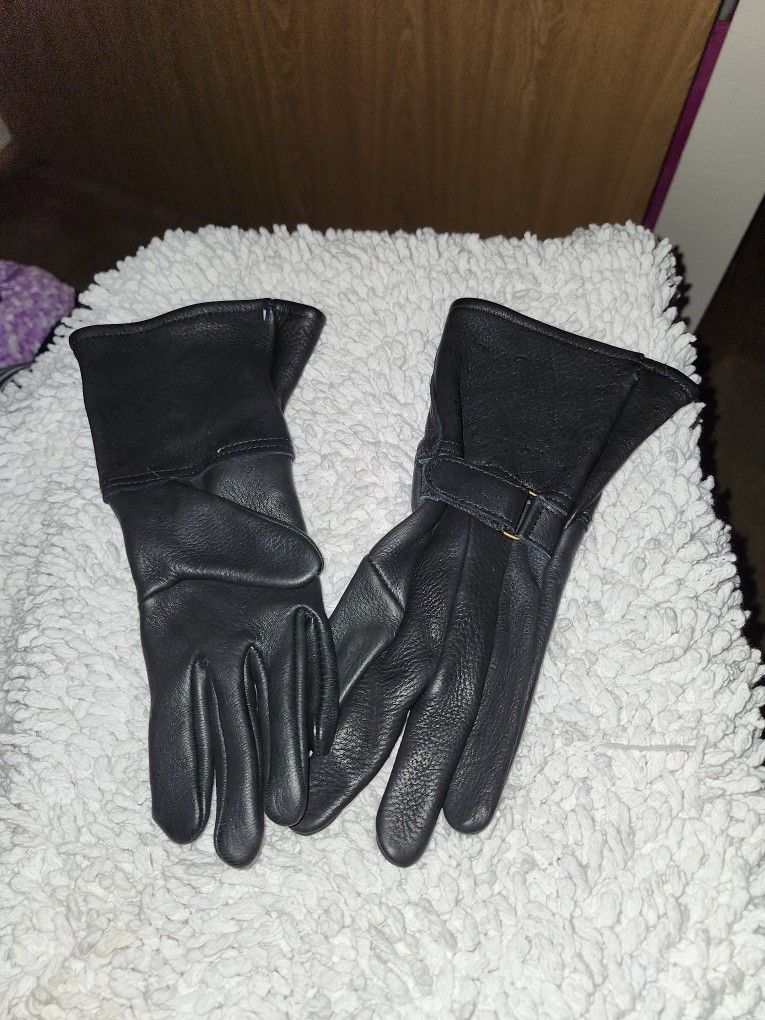 Leather Riding Gloves
