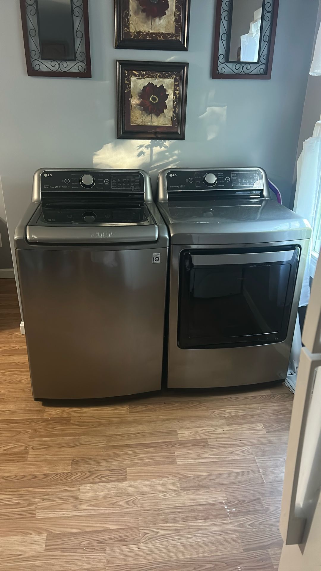 Electric LG Smart Washer And Dryer