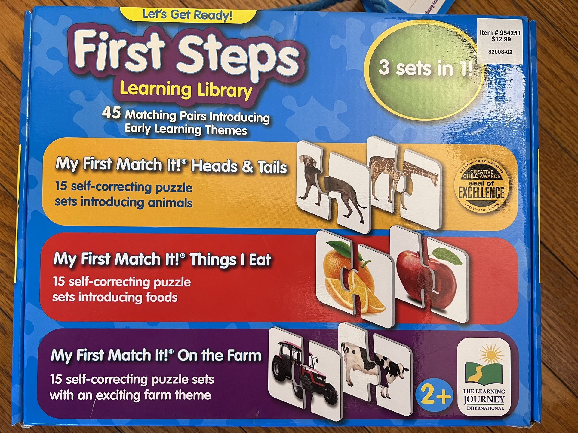 First Steps Learning Library 3 Sets In 1