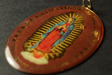 Lady of Guadelupe Pendant from Mexico