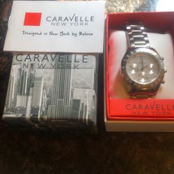 Caravelle Quartz Watch, Unisex Design, For Men And Women.  Non