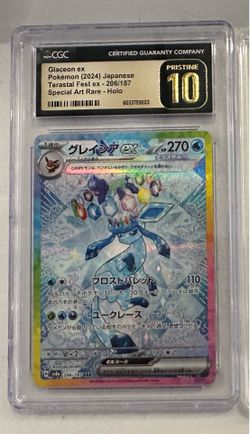 Terestal Festival Glaceon ex SAR CGC Pristine 10
