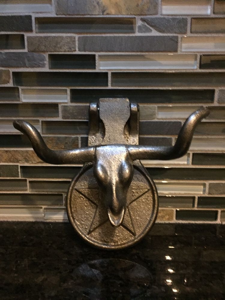 Texas Longhorn Door Knocker