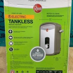 Rheem RETEX-13 Tankless Water Heater/Boiler - Gray (E10045968)