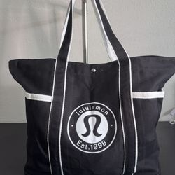 Lululemon Canvas Tote 