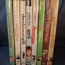 Lot Of 8 DVDs,  Drama, Etc. $39.95, OBO. 