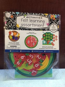 13 FELT LEARNING ASSORTMENT