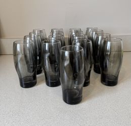 Smokey Charcoal Glasses - 17