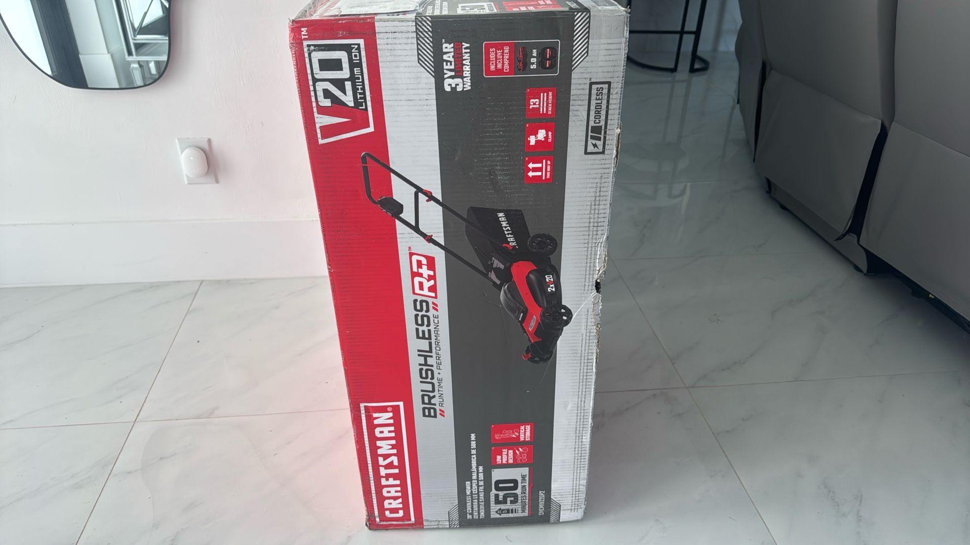 Craftsman Brushless 20” Cordless Mower