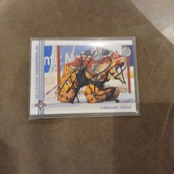 Signed Trevor Kidd Card