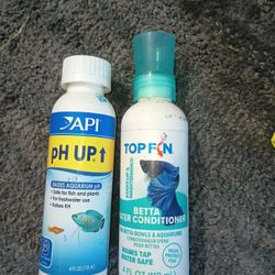 2 Fish Tank Chemicals Sold Together. 