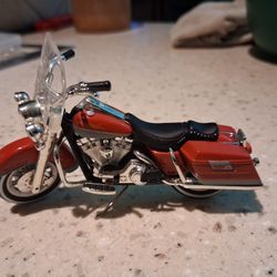 Pair Of Harley Davidson Christmas Ornaments 