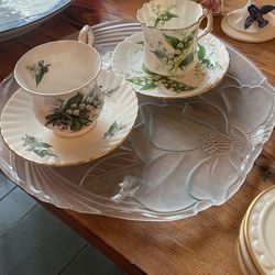 Authentic China, Tea Cups, Clocks