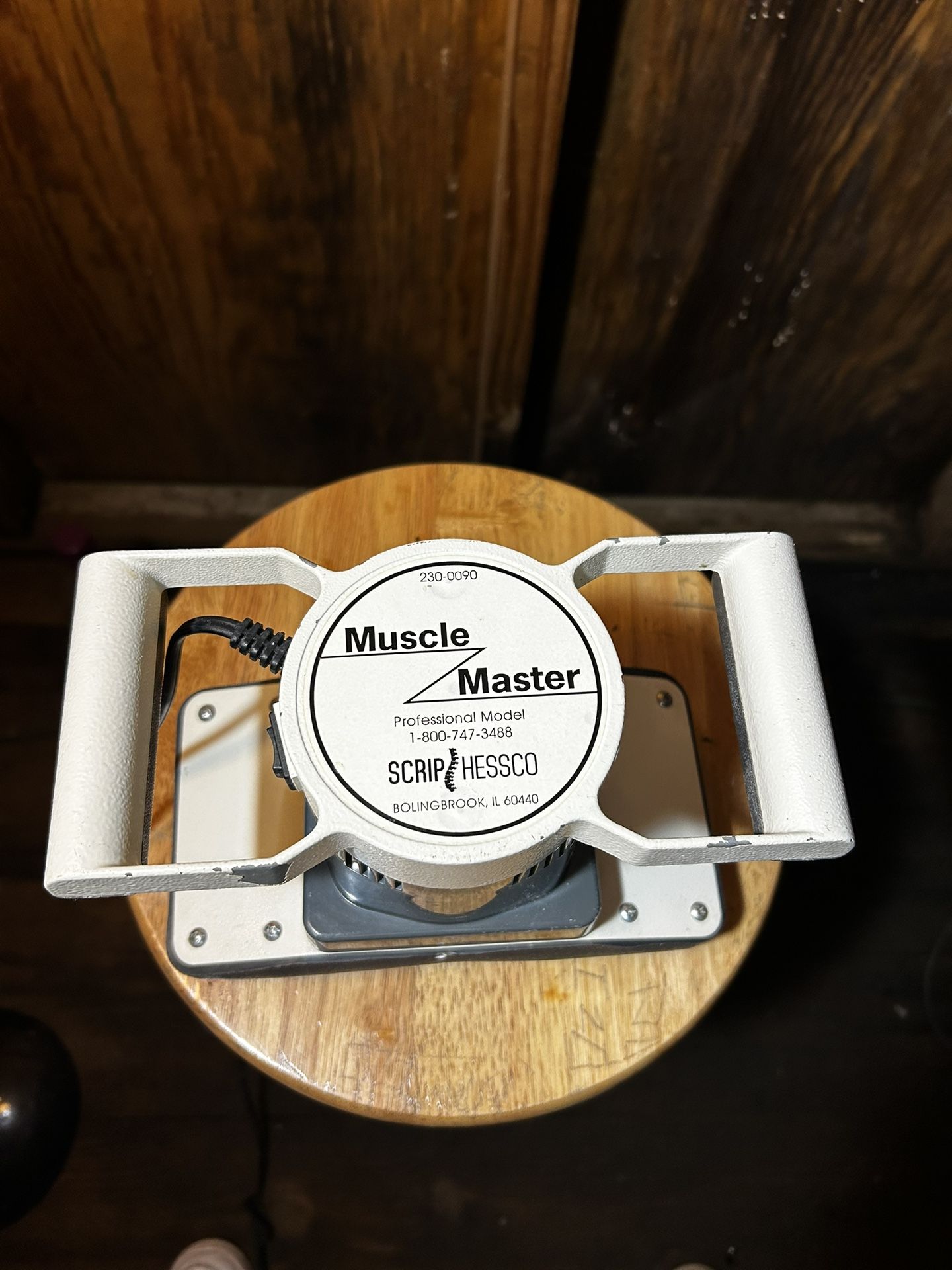 ScripHessco Muscle Master Power Massager 2.5 AMPS, 3(contact info removed) RPM