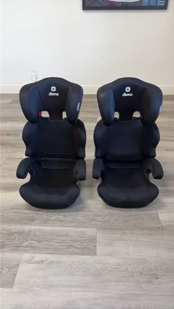 2 Diono Everett High booster car seats