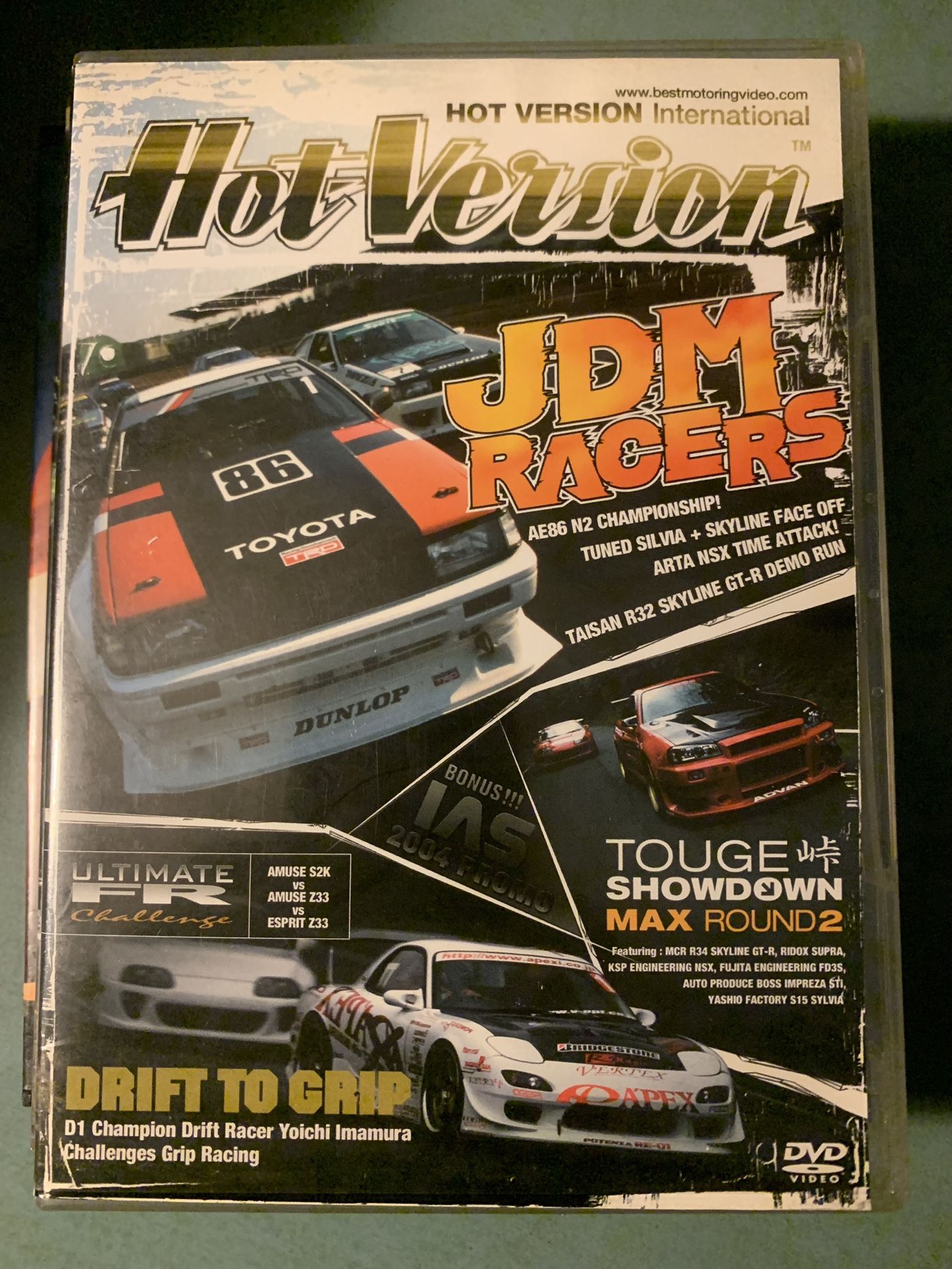 JDM OPTION Hot Version Best Motoring DVDs Like New