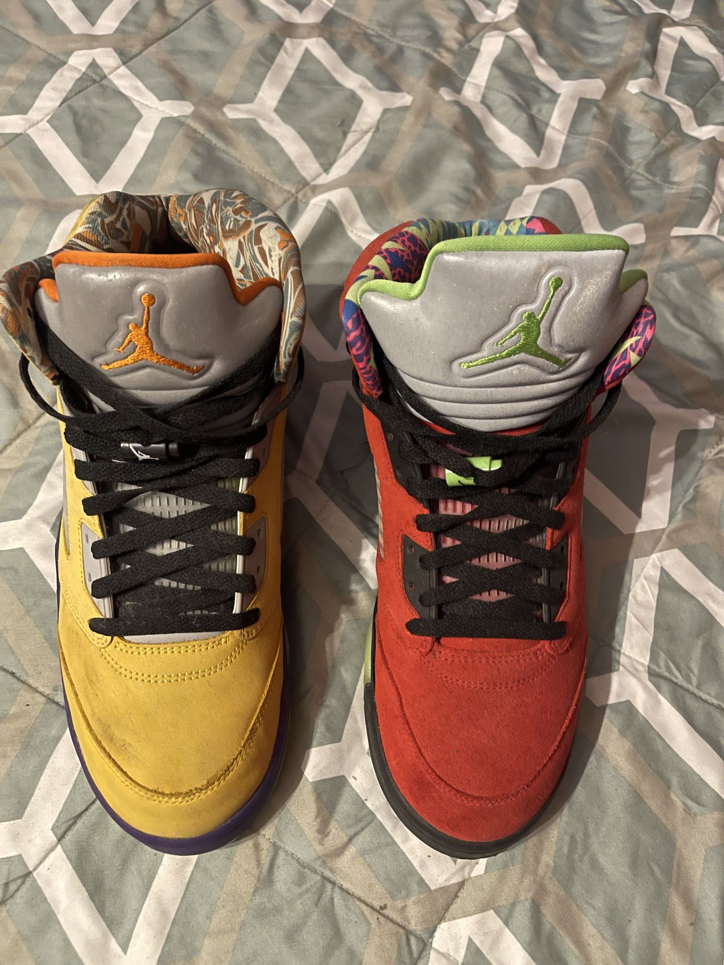 Jordan 5s What The ..