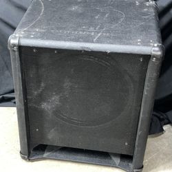 Bass Cabinet Cab 1x15 With Speakon Jack