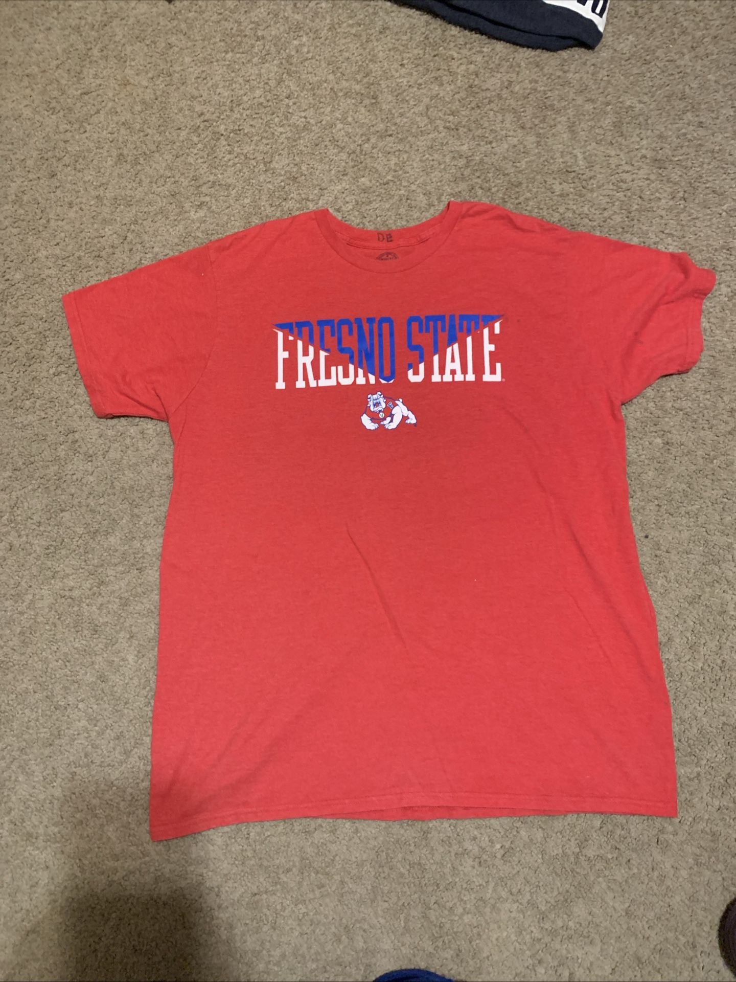Fresno state 2xl unisex rivalry threads red t-shirt
