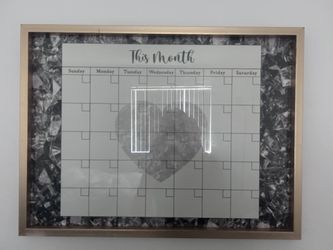 Glass Calendar