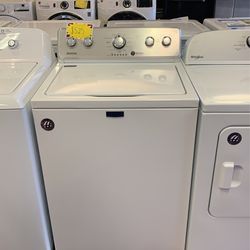 Nuw Scratch And Dent  Maytag  Top Loud Washer6 Months Warranty 
