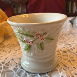 Belleek Candleholder