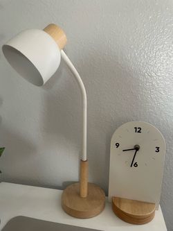 Desk clock & lamp