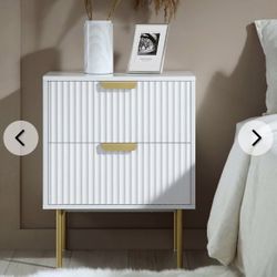 White Nightstand 