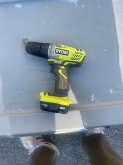 Ryobi 12V Cordless Drill with Battery