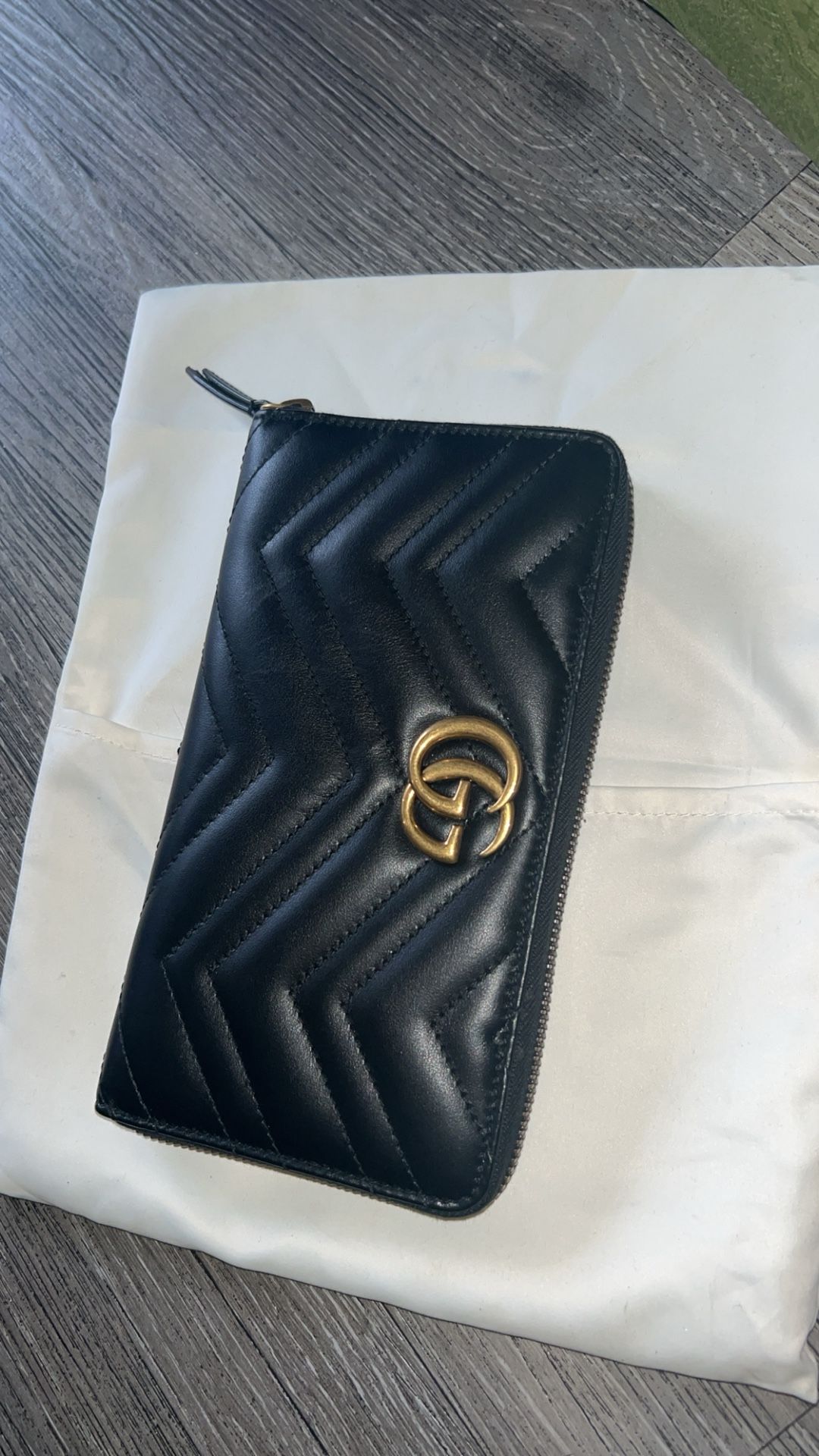 Black Gucci Wallet For Women 