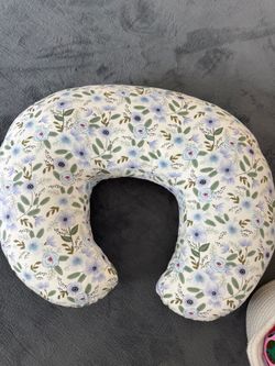 Baby Nursing Pillow Floral Cover