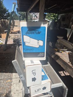 Battery powered emergency lighting unit four available