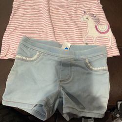 Trajecito Blusa Y Chor 4t