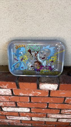 Ricky and Morty Rolling Tray