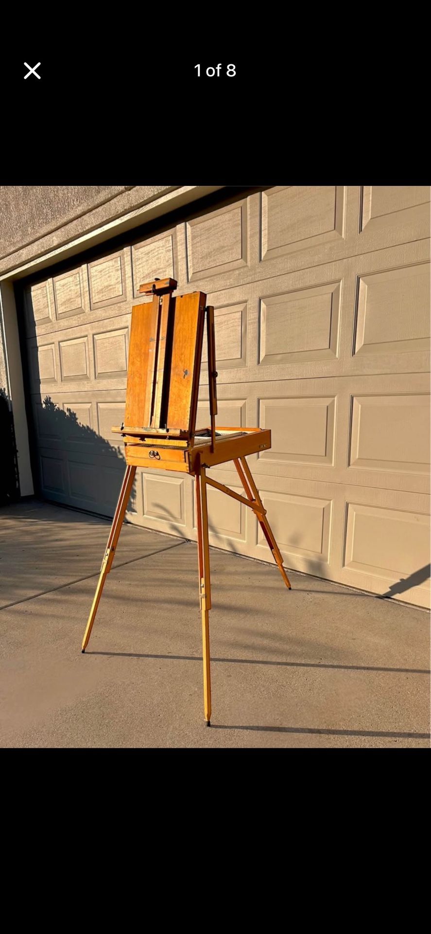 Mabef Field Art Easle (Solid Wood)