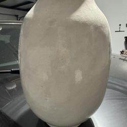 Large White Vase