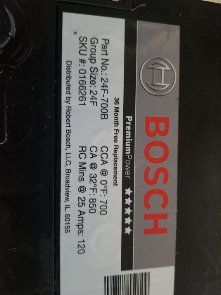 24F Premium Bosch Car Battery for Sale in Charlotte NC OfferUp