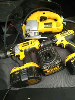 2 drills 1saw