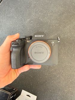 Sony Ax7 with 24-70mm lens - used once