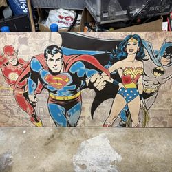 Superhero’s Wall Art