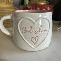 Scriptures Collection "God is Love" Coffee Cup