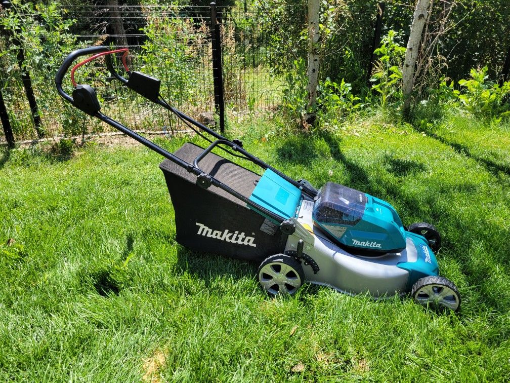 Makita 36V Lawn Mower + Trimmer + Leaf Blower