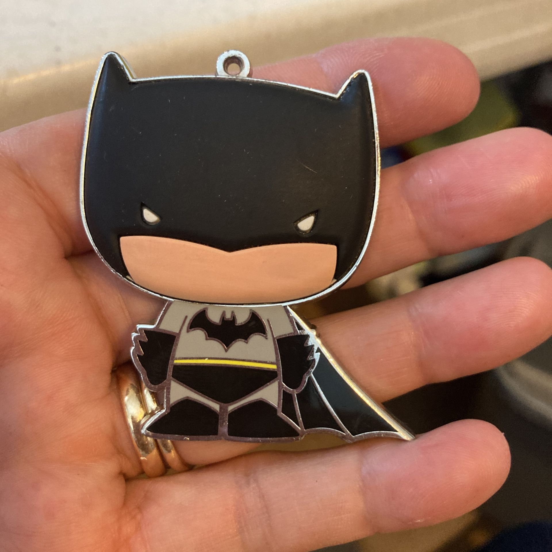 Six flags Batman pendant