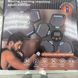 Boxing Training Machine With Gloves Unopened Box