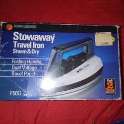 Vintage 1998 Black & Decker Travel Iron